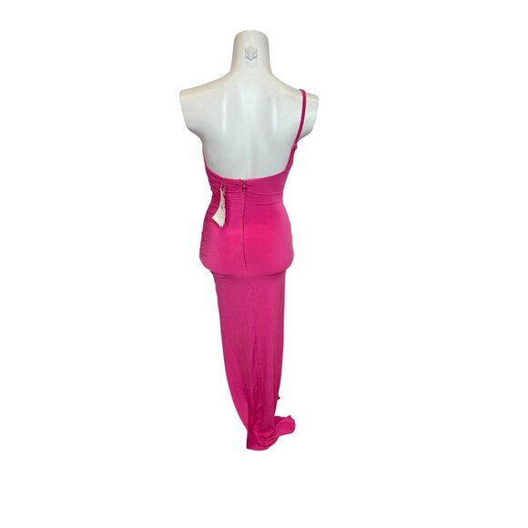 Nookie Aria One Shoulder Pink Maxi Gown NWT - Size XS - Picture 8 of 13